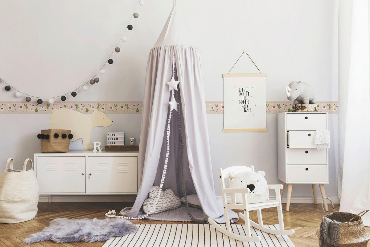 A.S.Creation Bordüre grün rot B/H/D: ca. 15,5x500x5,7 cm Bordüre_selbstklebend - rot/grün (5,70/500,00cm) - A.S.Creation