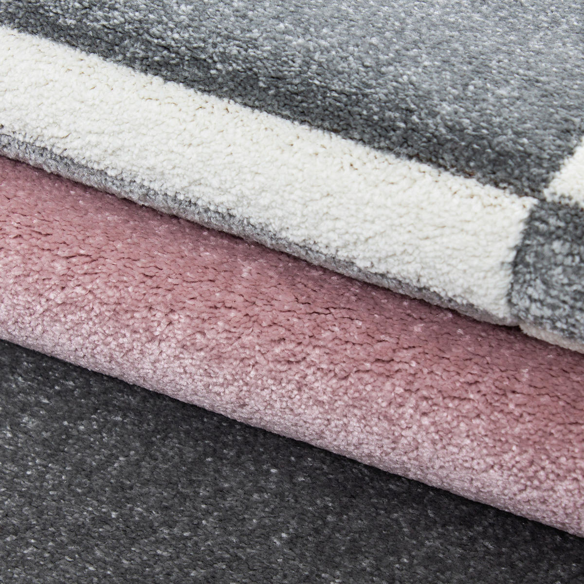 Ayyildiz Teppich HAWAII pink B/L: ca. 160x230 cm HAWAII - pink (160,00/230,00cm) - Ayyildiz