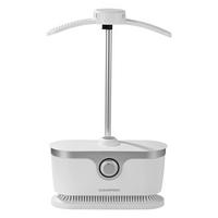 CLEANmaxx Hemden-/Blusenbügler 384 weiß silber Nylon Edelstahl Kunststoff B/H/L: ca. 16x100x58 cm Hemden-/Blusenbügler_CLEANmaxx - weiß/silber (58,00/16,00/100,00cm) - CLEANmaxx