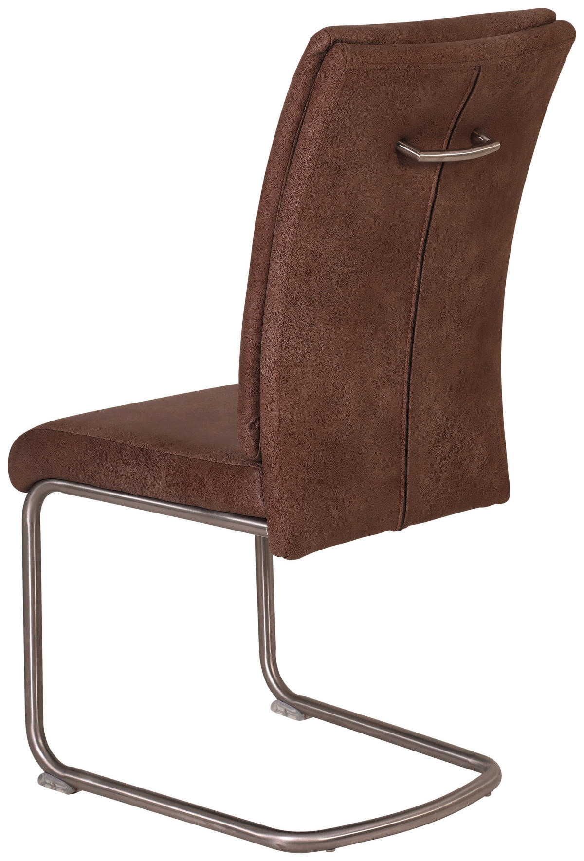 Schwingstuhl Paula 2er Set braun Vintage Microfaser B/H/T: ca. 45x102x65 cm Paula 2er Set - braun (45,00/102,00/65,00cm) - Hela