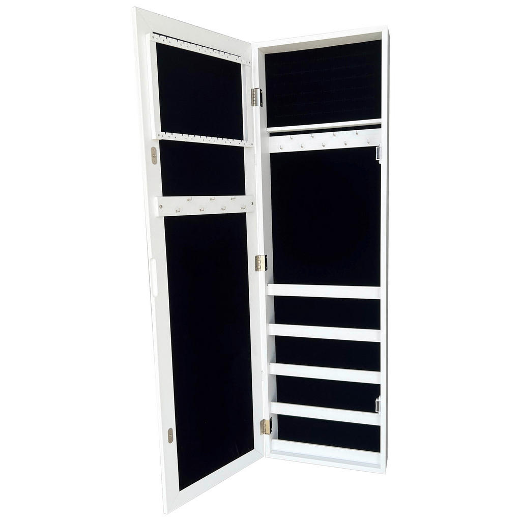 Thumbnail - Bijou Schrank schwarz MDF B/H/L: ca. 32x106x10 cm