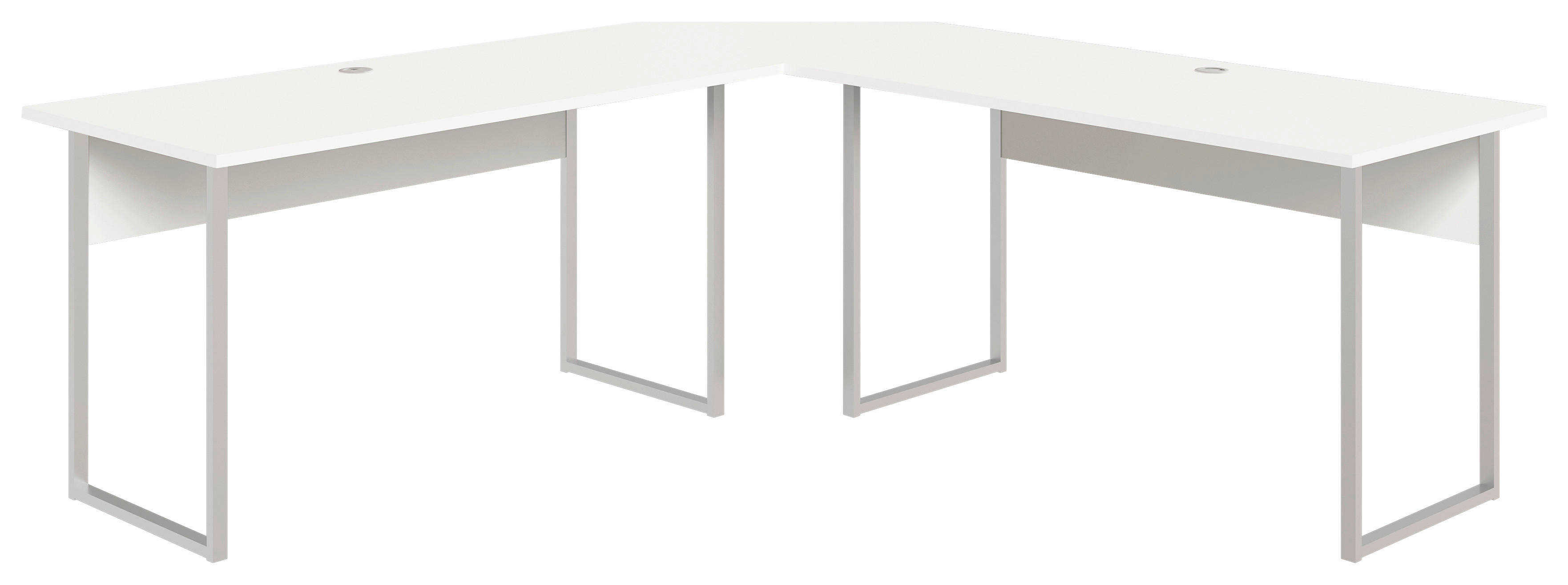 Winkelschreibtisch  B/H/T: ca. 204x74x204 cm Princeton_Winkelschreibtisch - weiß (204,00/74,00/204,00cm)