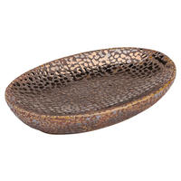 Seifenablage braun Keramik B/H/L: ca. 13,6x2x10 cm Seifenablage_Marrakesh_Wenko - braun (10,00/13,60/2,00cm) - Wenko