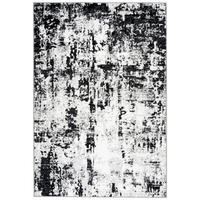 Kayoom Kurzflorteppich Esperanto 825 weiß B/L: ca. 120x170 cm Esperanto 825 - weiß/grau (120,00/170,00cm) - Kayoom