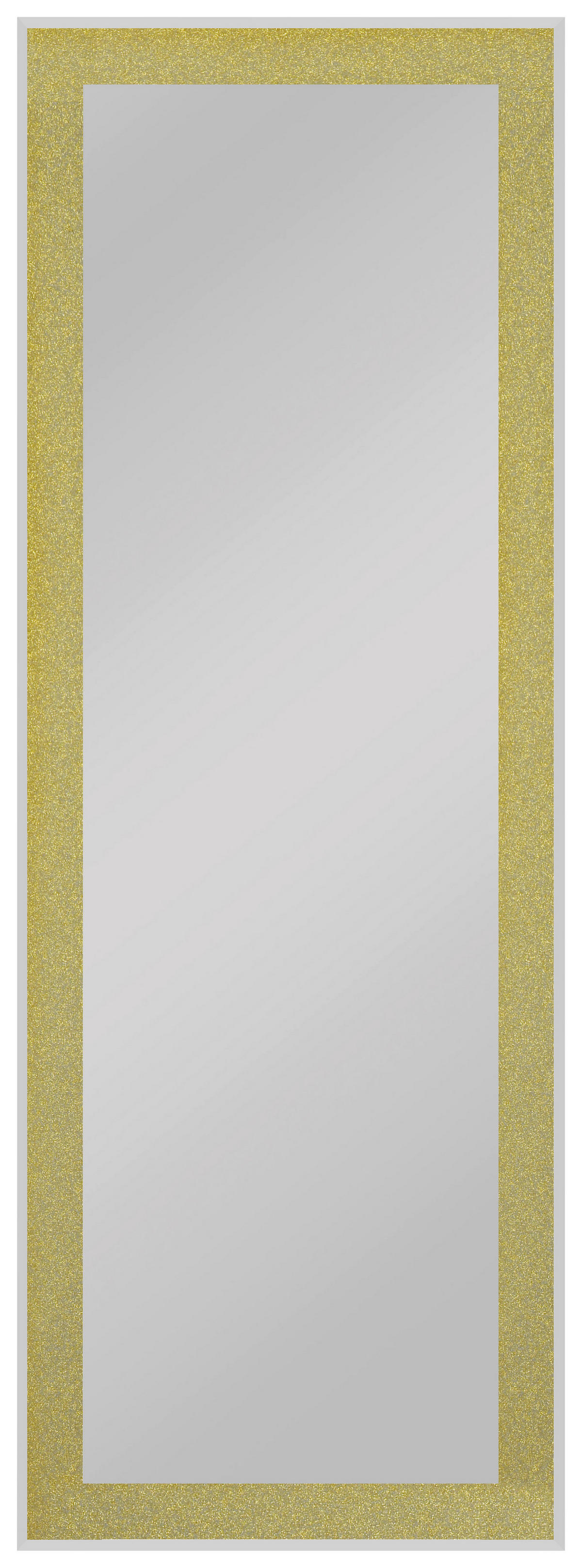 Digitaldruckspiegel Alina gold glitzernd B/H: ca. 50x140 cm Alina - gold (50,00/140,00cm)