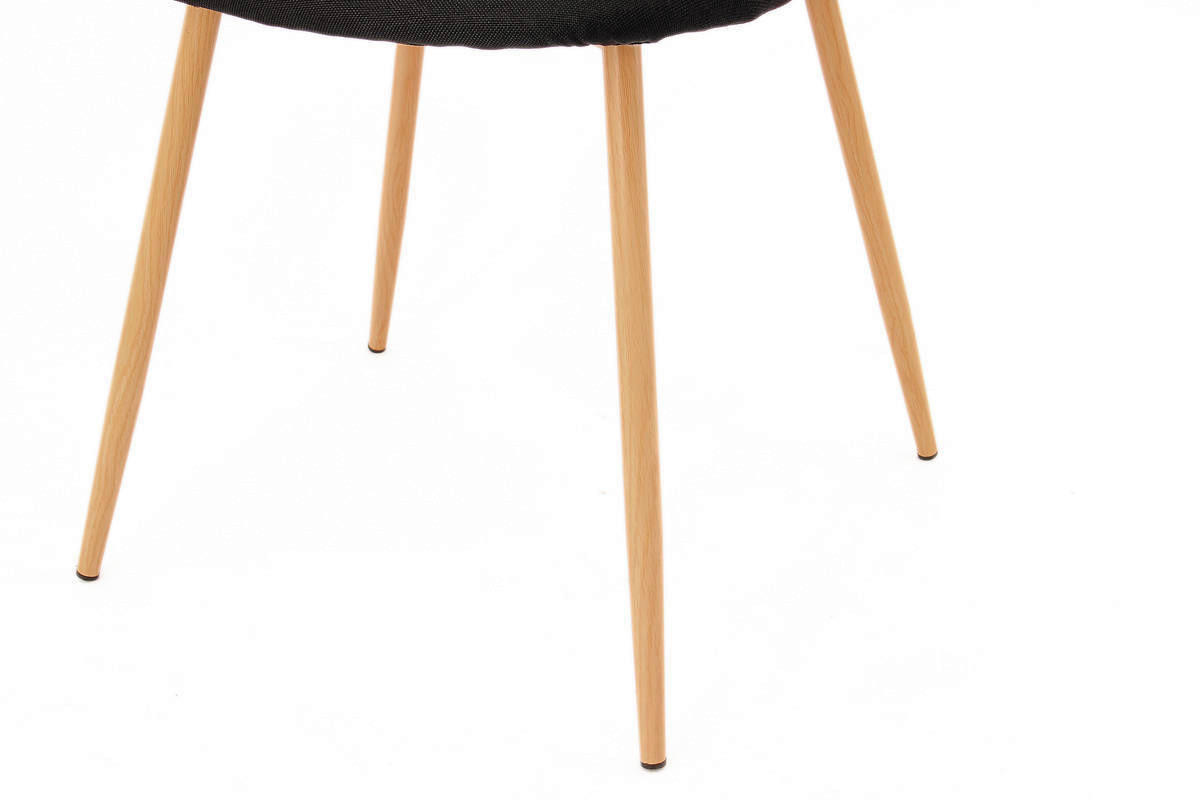 Stuhl Celina 200 2er schwarz Microfaser B/H/T: ca. 54x84x56 cm Celina 200 2er - Eiche/schwarz (54,00/84,00/56,00cm) - 360 Living
