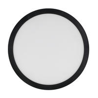 Nolo LED-Deckenpaneel Aria schwarz Kunststoff H/D: ca. 5x30 cm Aria - schwarz (30,00/5,00cm) - Nolo