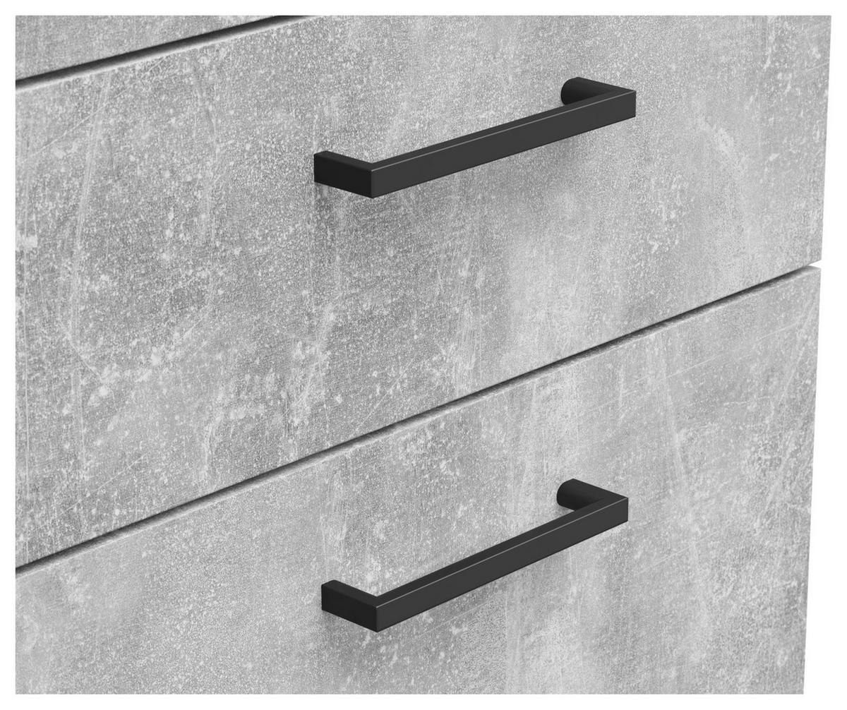 Kommode Multi-Stauraum Typ 17 Beton Optik B/H/T: ca. 45x115x40 cm Multi-Stauraum Typ 17 - Beton (45,00/115,00/40,00cm)
