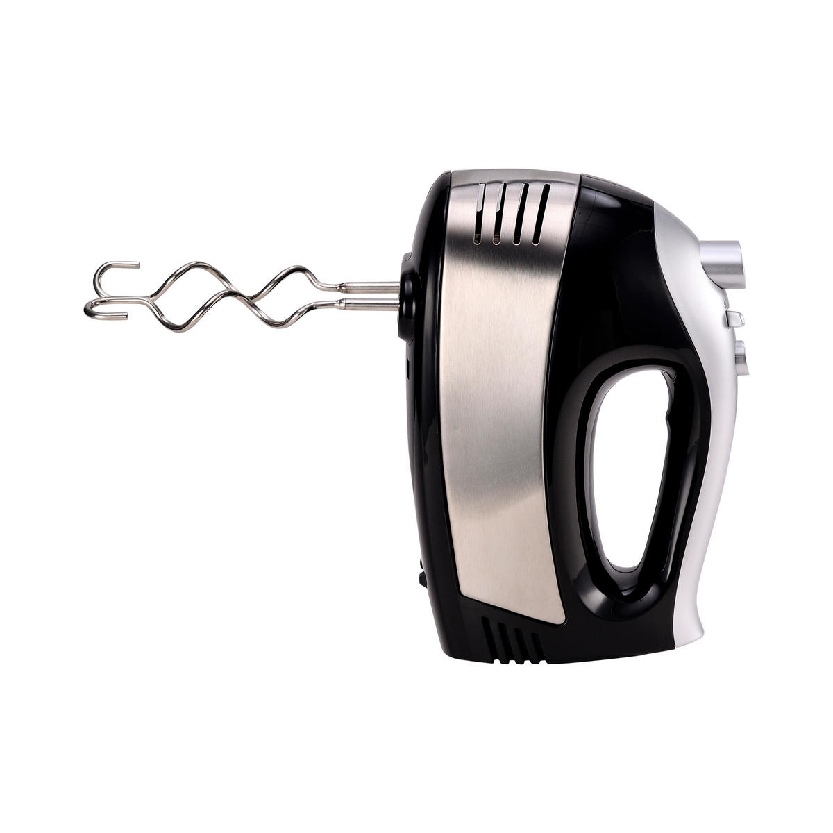 SWISS HOME Stabmixer schwarz silber Edelstahl B/H/L: ca. 11x15,5x21,5 cm PETIT - schwarz/silber (21,50/11,00/15,50cm) - SWISS HOME