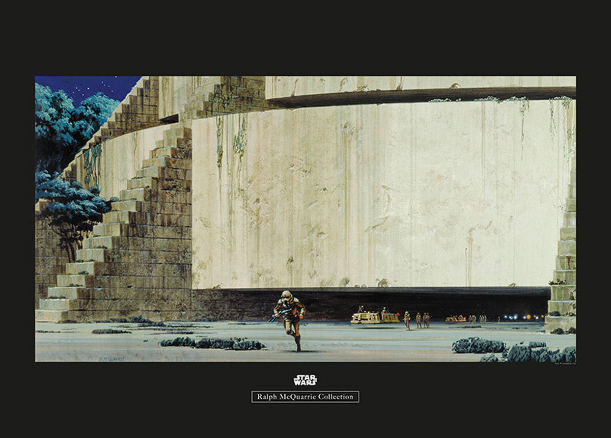 Komar Poster Star Wars Classic RMQ Yavin Temple Star Wars B/L: ca. 70x50 cm Star Wars Classic RMQ Yavin Temple - (70,00/50,00cm) - Komar