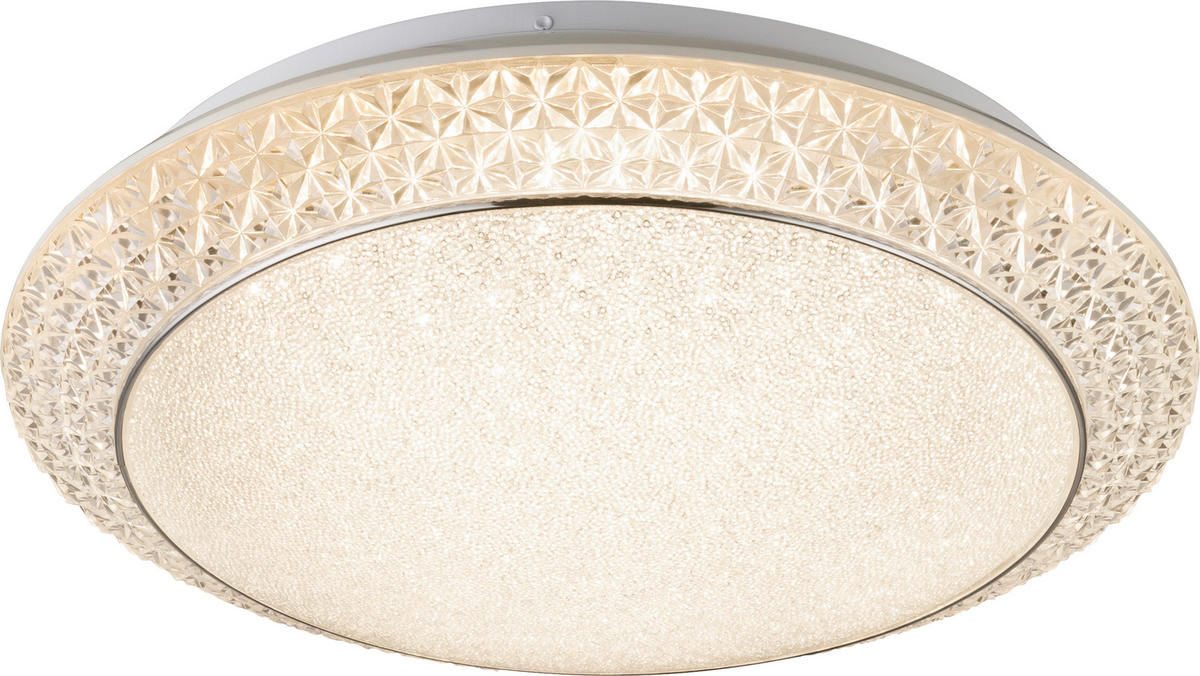 LED-Deckenleuchte 41314-28 weiß Acryl H/D: ca. 10x41 cm Deckenleuchte - weiß (41,00/10,00cm)