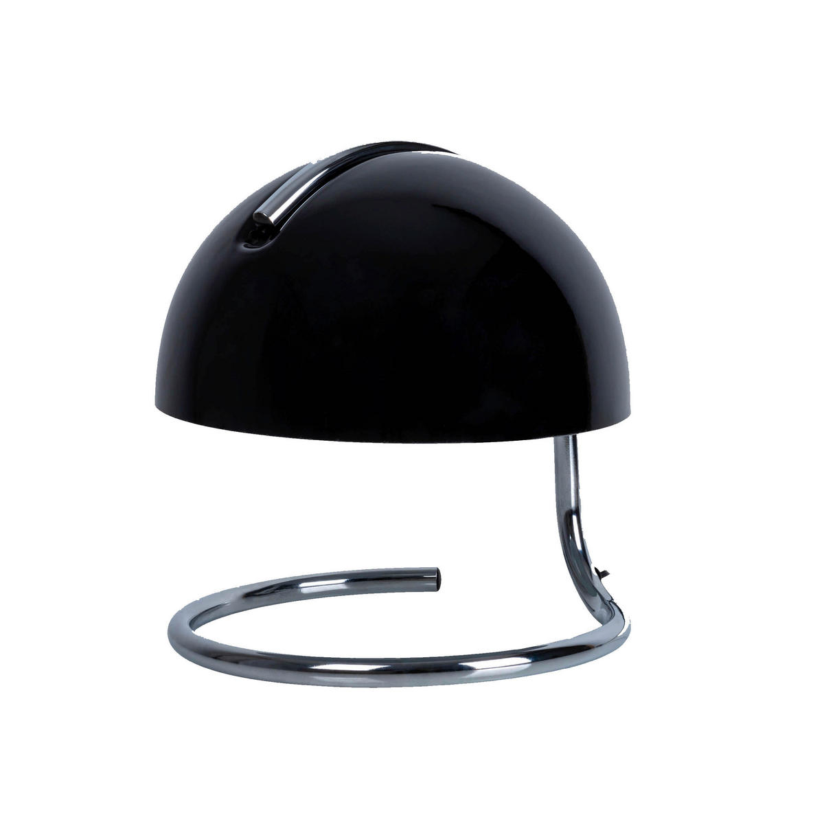 Näve Leuchten Tischleuchte schwarz Glas Metall B/H/T/D: ca. 23,5x25x23,5x23,5 cm E27 1 Brennstellen BURANO - schwarz (23,50/25,00/23,50cm) - Näve Leuchten