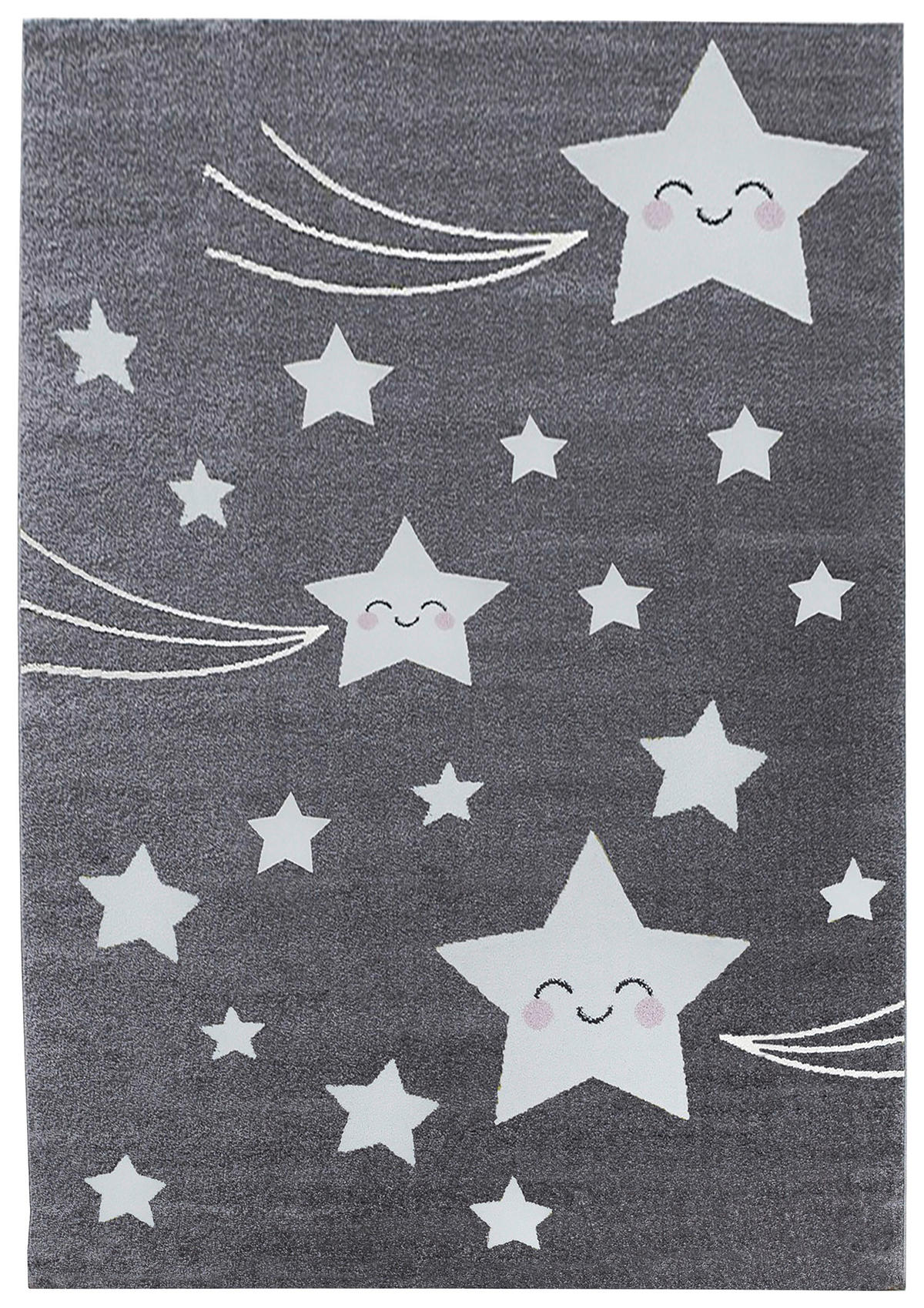 Ayyildiz Teppich KIDS grau B/L: ca. 120x170 cm KIDS - grau (120,00/170,00cm) - Ayyildiz