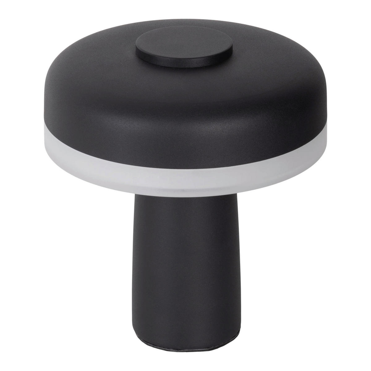 Näve Leuchten LED-Tischleuchte schwarz Kunststoff Metall B/H/T/D: ca. 15x16,5x15x15 cm PILU - schwarz (15,00/16,50/15,00cm) - Näve Leuchten