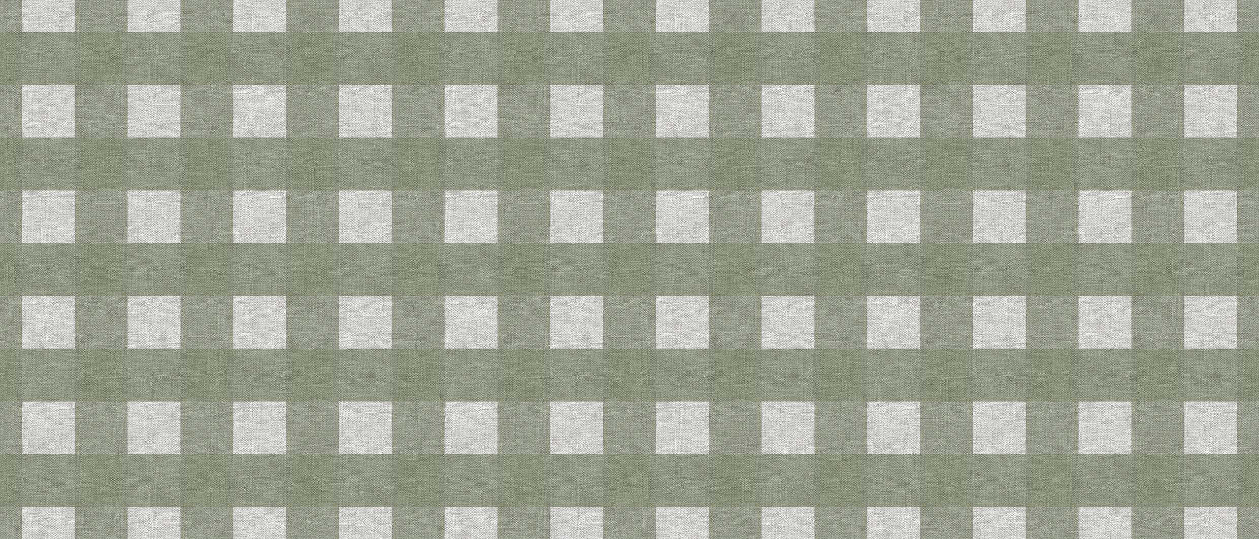 Milano Abwaschbarer Tischbelag Karo Retro salbei B: ca. 140 cm Karo Retro - salbei (140,00cm) - Milano