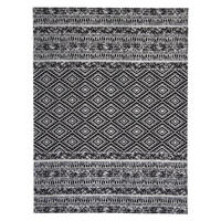 Kayoom Flachgewebeteppich Sunny 110 schwarz B/L: ca. 160x230 cm Sunny 110 - schwarz (160,00/230,00cm) - Kayoom