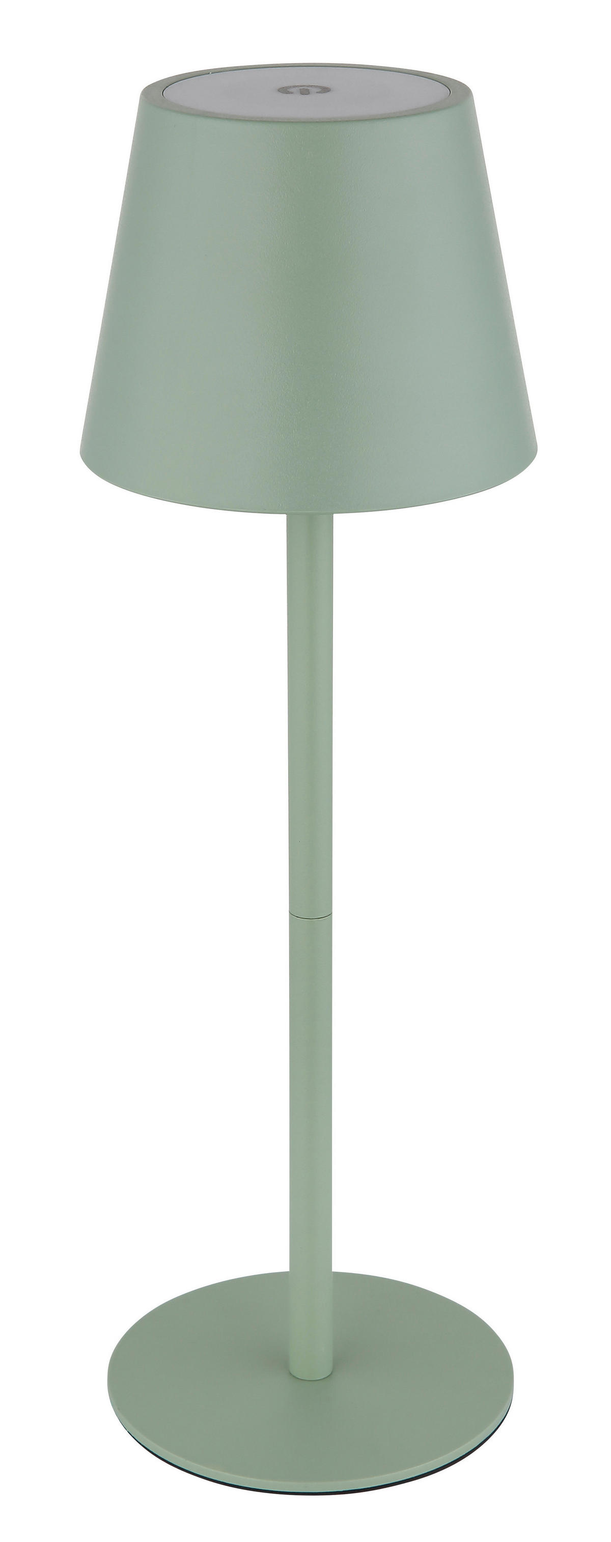 GLOBO LED-Tischleuchte Opal hellgrün Metall Kunststoff H/D: ca. 36x11,5 cm 1 Brennstellen VANNIE I - hellgrün/Opal (11,50/36,00cm) - GLOBO