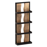 Wandregal B/H/T: ca. 30x80x10 cm Wandregal - (30,00/80,00/10,00cm) - Wohnling