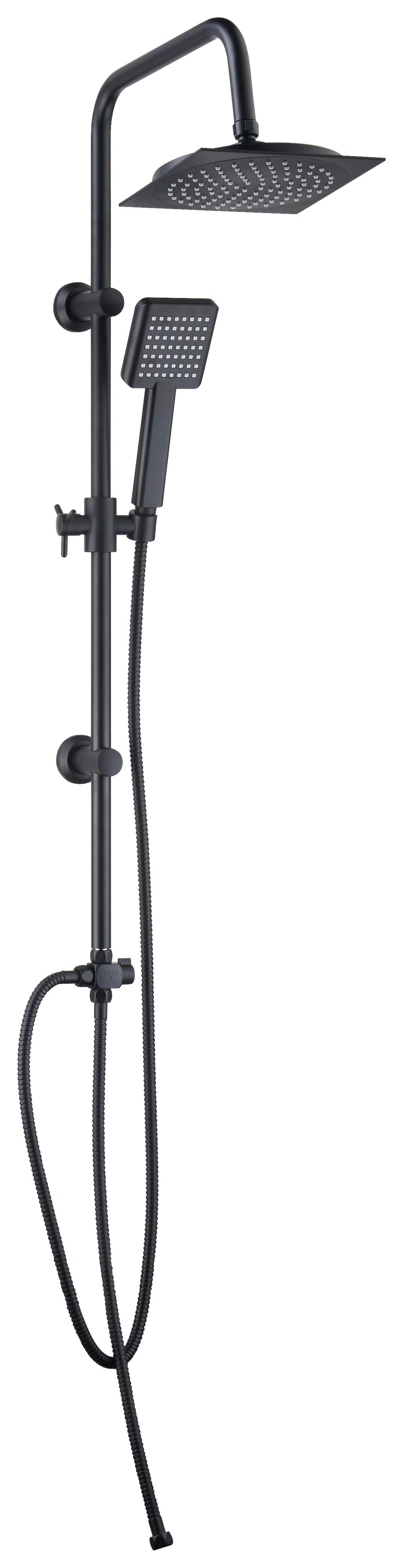 Duschsystem schwarz H: ca. 100 cm Duschsystem_Wellness_Sensation BLK - schwarz (100,00cm) - Sensation