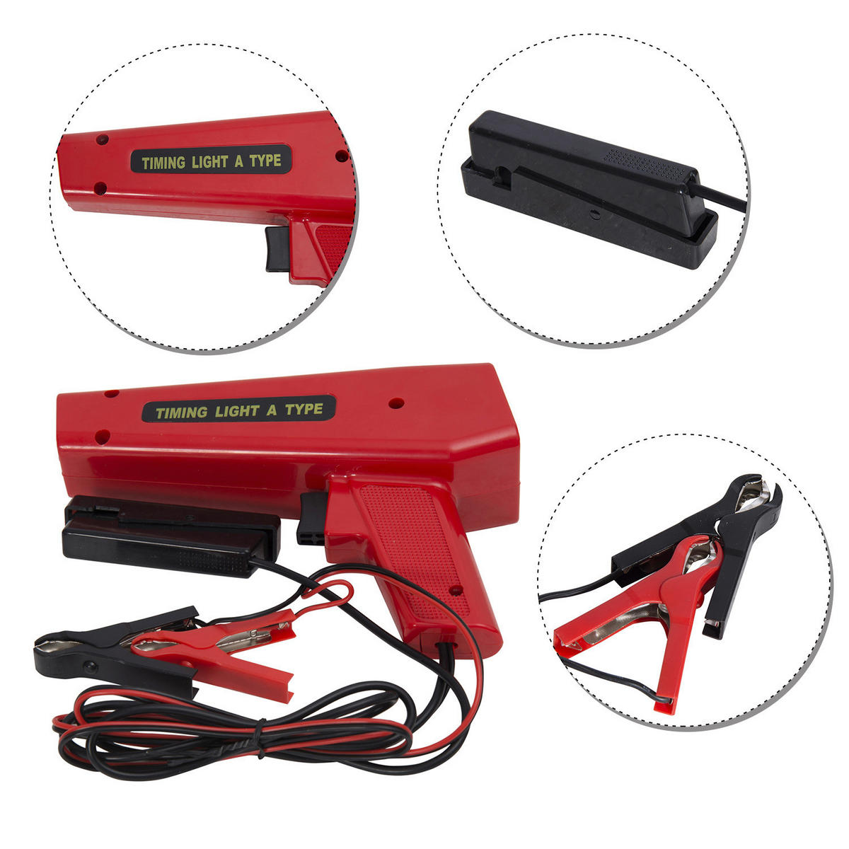HOMCOM Zündlichtpistole Timing Light B/H/L: ca. 8x30x29 cm Zündlichtpistole C20-010 - (29,00/8,00/30,00cm) - HOMCOM