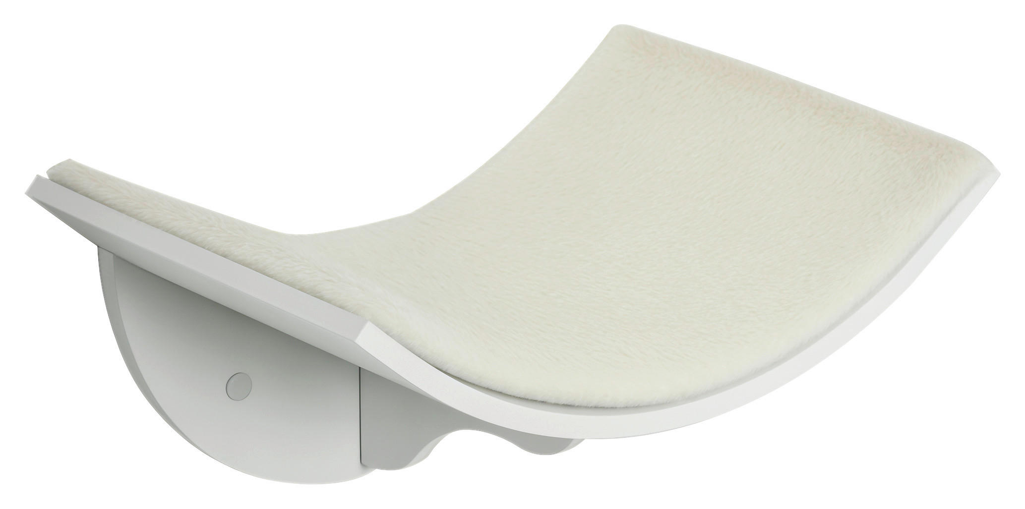 PawHut Wand-Katzenbett weiß MDF B/H/L: ca. 28x21x41 cm Wand-Katzenbett - weiß (41,00/28,00/21,00cm) - PawHut