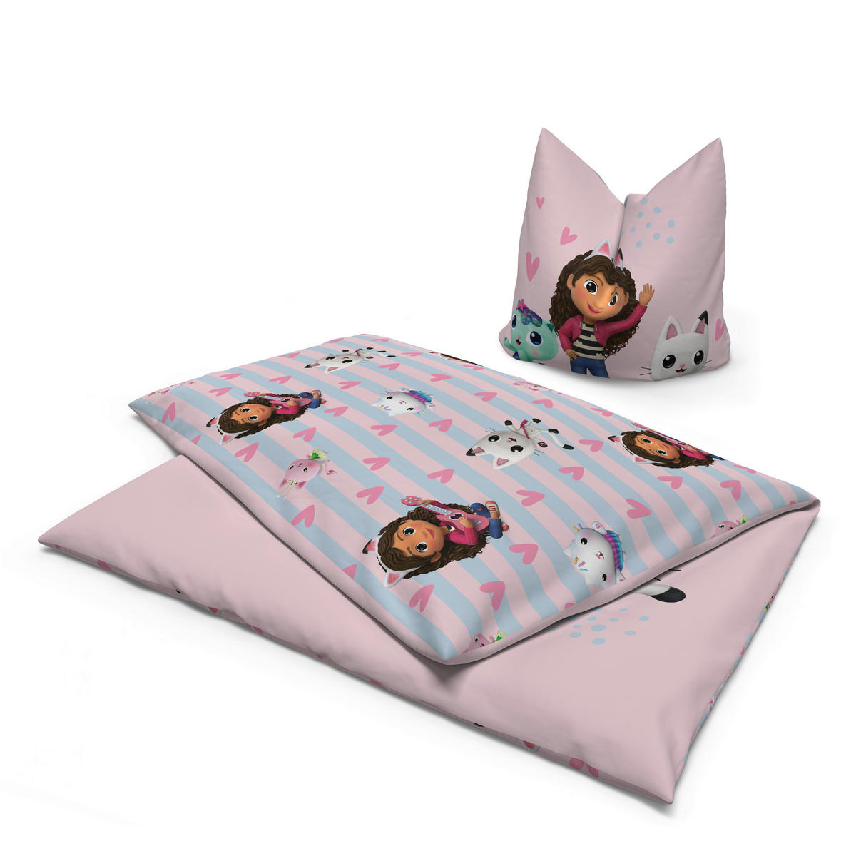 Microfaser Bettwäsche Bettwäsche_Gabbys_Dollhouse 135x200 - multicolor (135,00/200,00cm) - Feuerwehrmann Sam