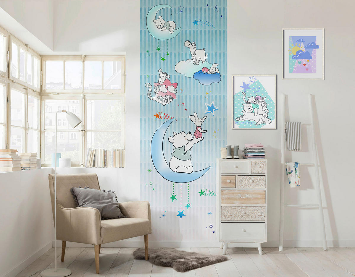 Komar Fototapete Winnie the Pooh Piglet and Stars Winnie the Pooh Piglet and Stars - Komar