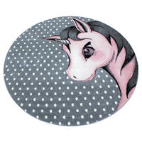 Ayyildiz Teppich KIDS pink D: ca. 120 cm KIDS - pink (120,00cm) - Ayyildiz
