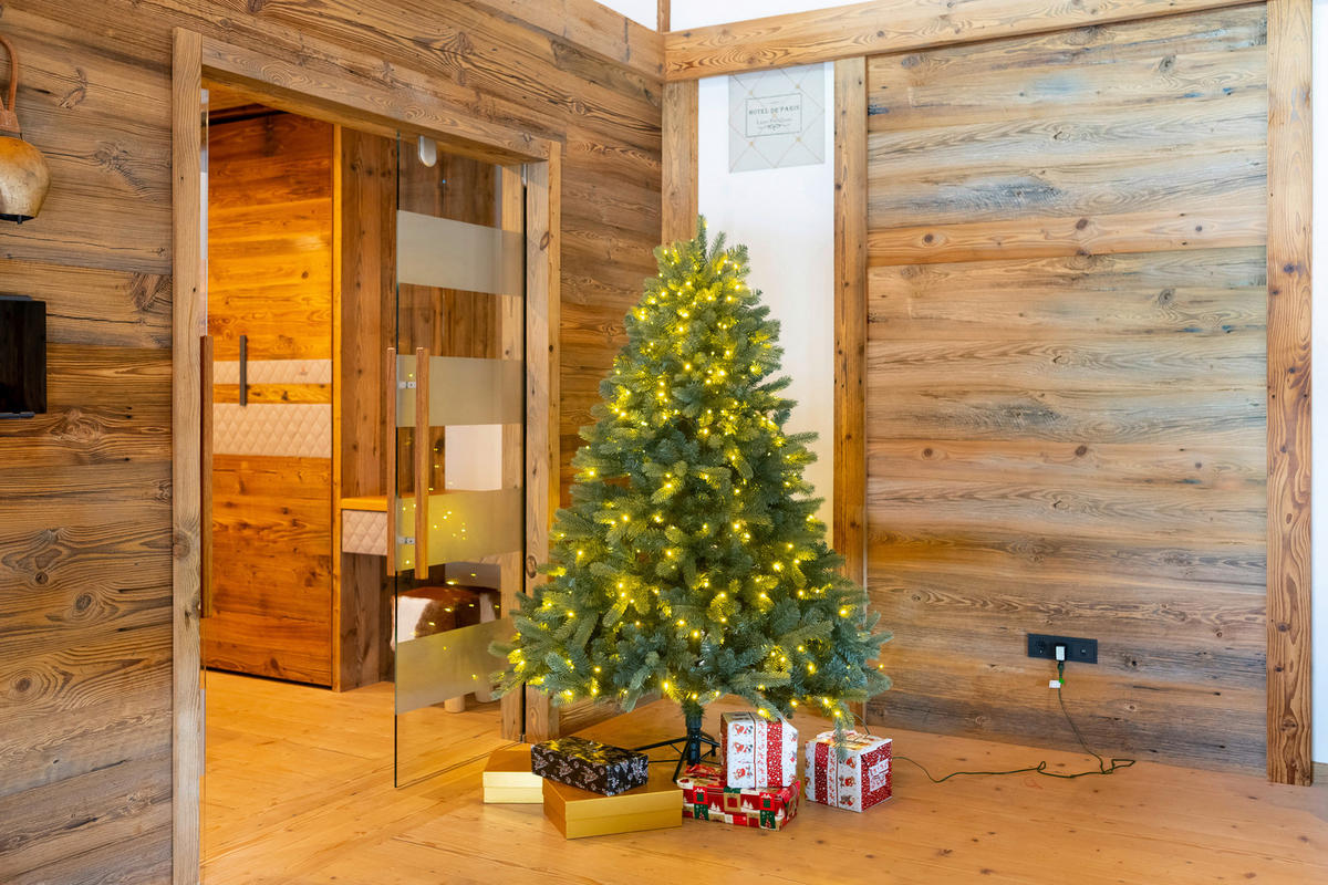 Evergreen Weihnachtsbaum Vermont Fichte grün PVC H/D: ca. 180x129 cm Vermont Fichte - grün (129,00/180,00cm) - Evergreen
