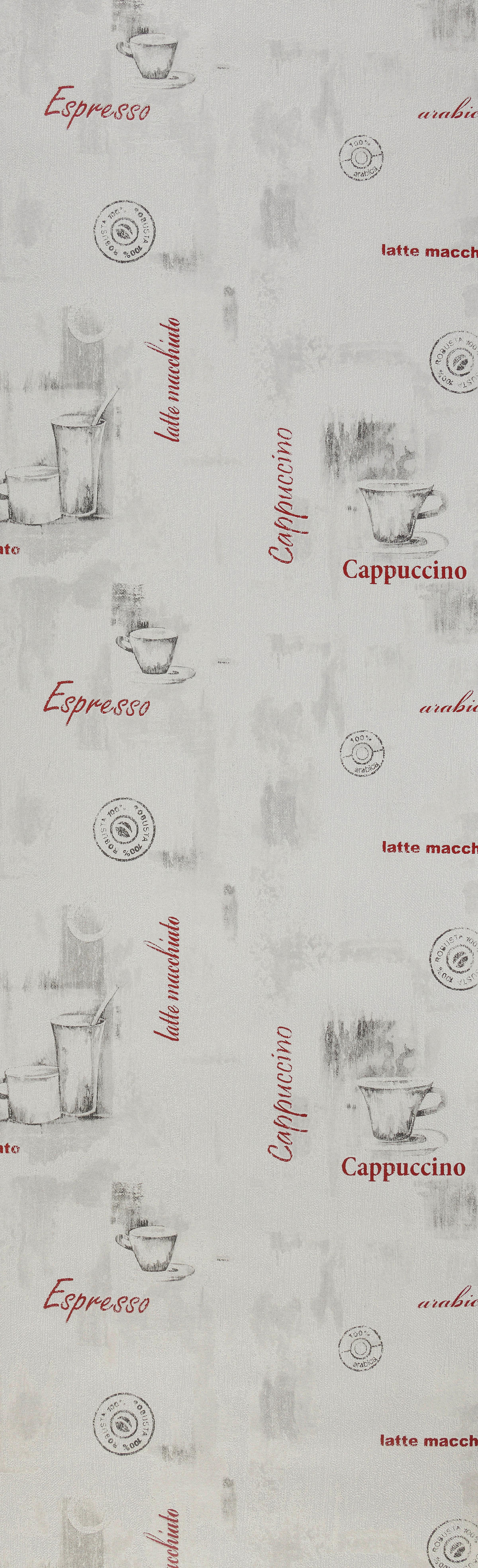 Vliestapete Kaffee grau B/L: ca. 53x1005 cm Vliestapete_13382-20 VW15 - grau (53,00/1005,00cm)