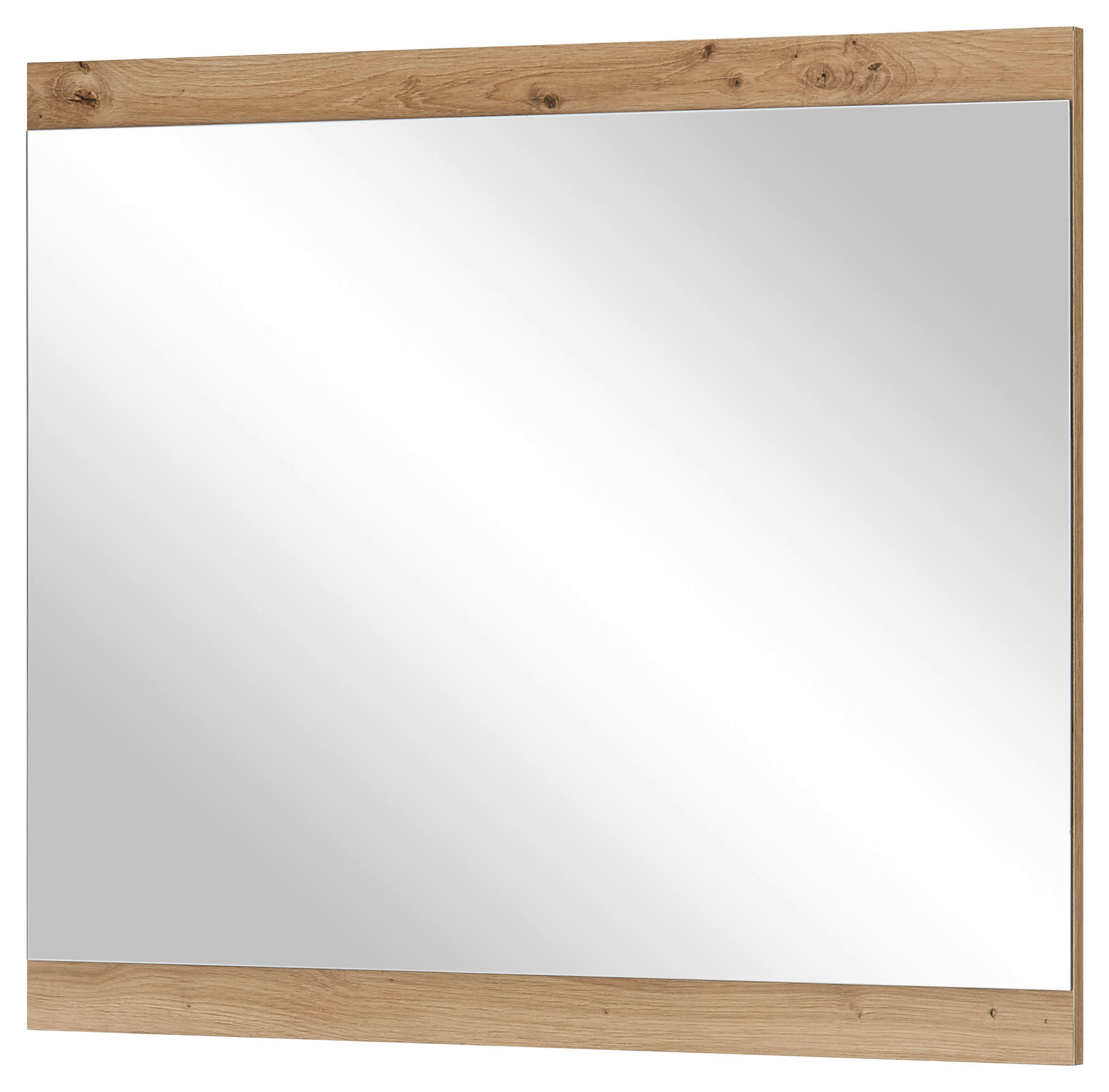 Wandspiegel Milan Eiche Artisan Nachbildung B/H/T: ca. 85x70x2 cm Milan - Eiche (85,00/70,00/2,00cm)