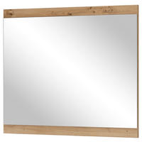 Wandspiegel Milan Eiche Artisan Nachbildung B/H/T: ca. 85x70x2 cm Milan - Eiche (85,00/70,00/2,00cm)