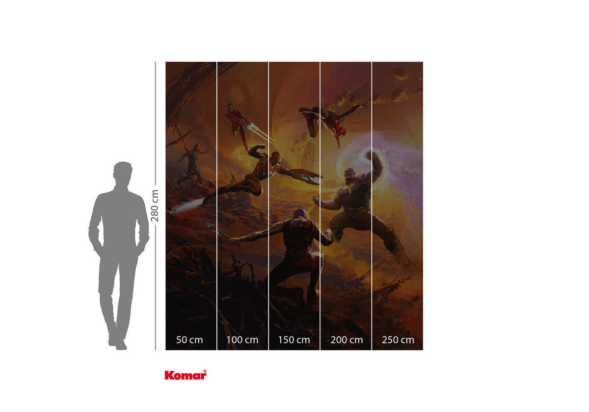Komar Fototapete Avengers Epic Battle Titan Avengers Epic Battle Titan - Komar