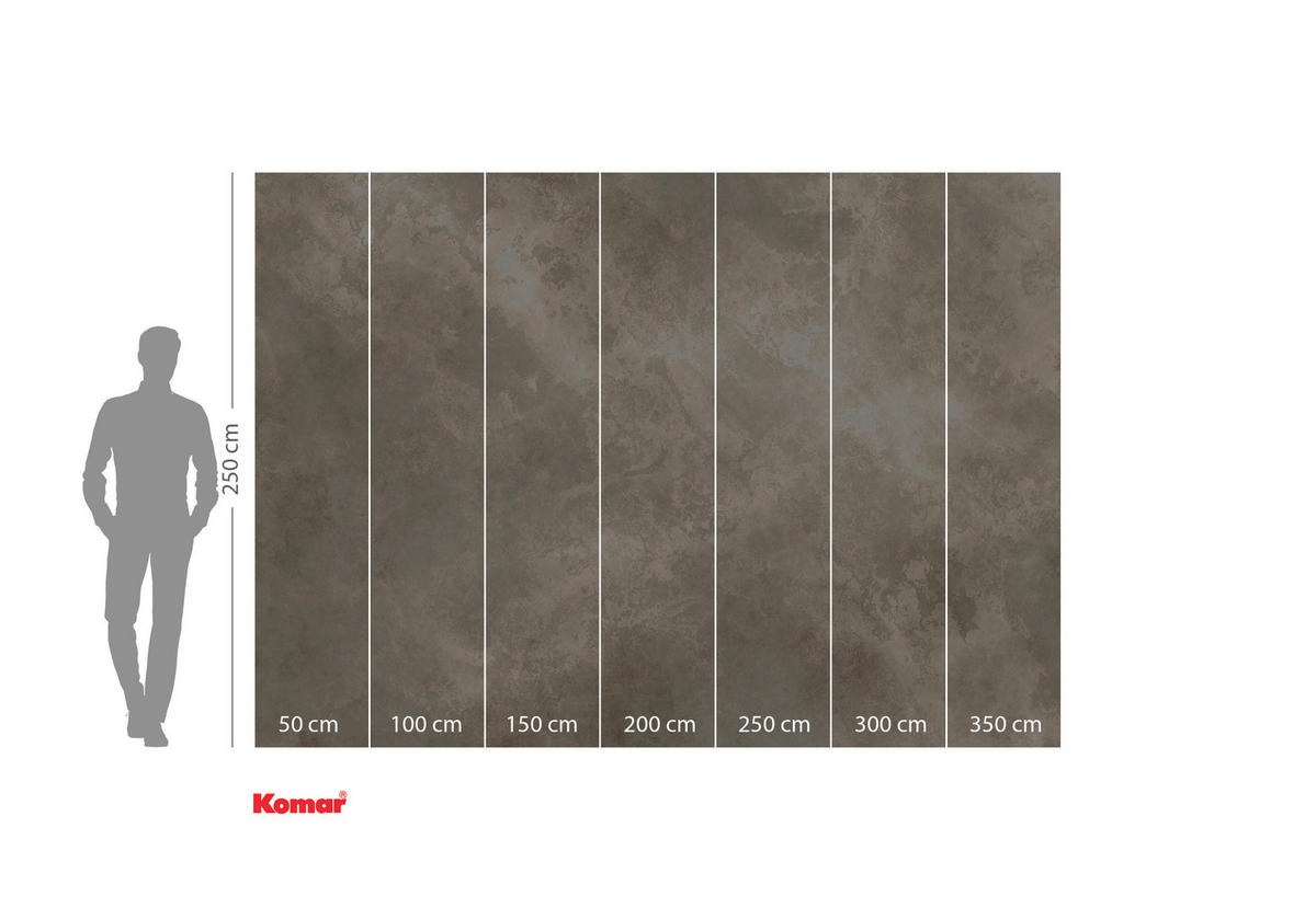 Komar Fototapete Marmorelia B/L: ca. 350x250 cm Marmorelia - (350,00/250,00cm) - Komar