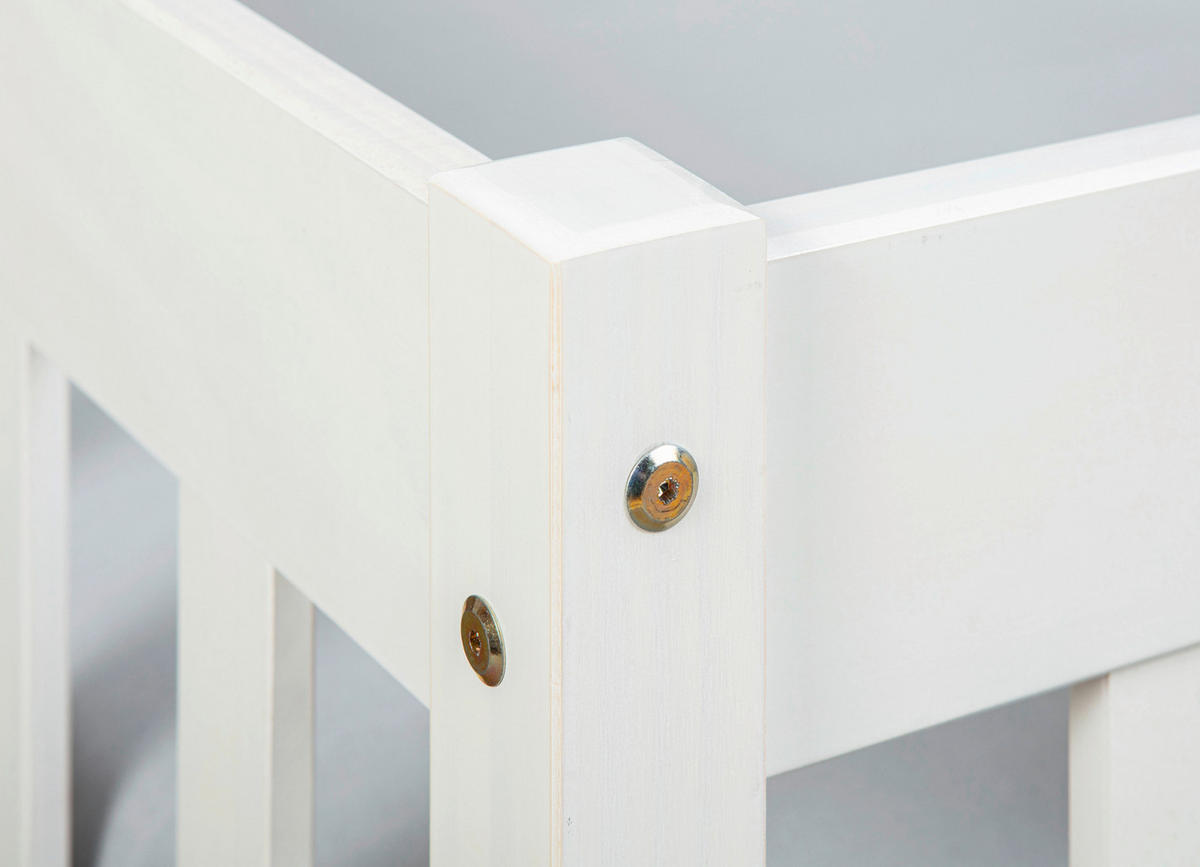 Bett Sintro weiß Liegefläche B/L: ca. 90x200 cm Sintro - weiß (209,00/70,00/100,00cm) - Inter Link