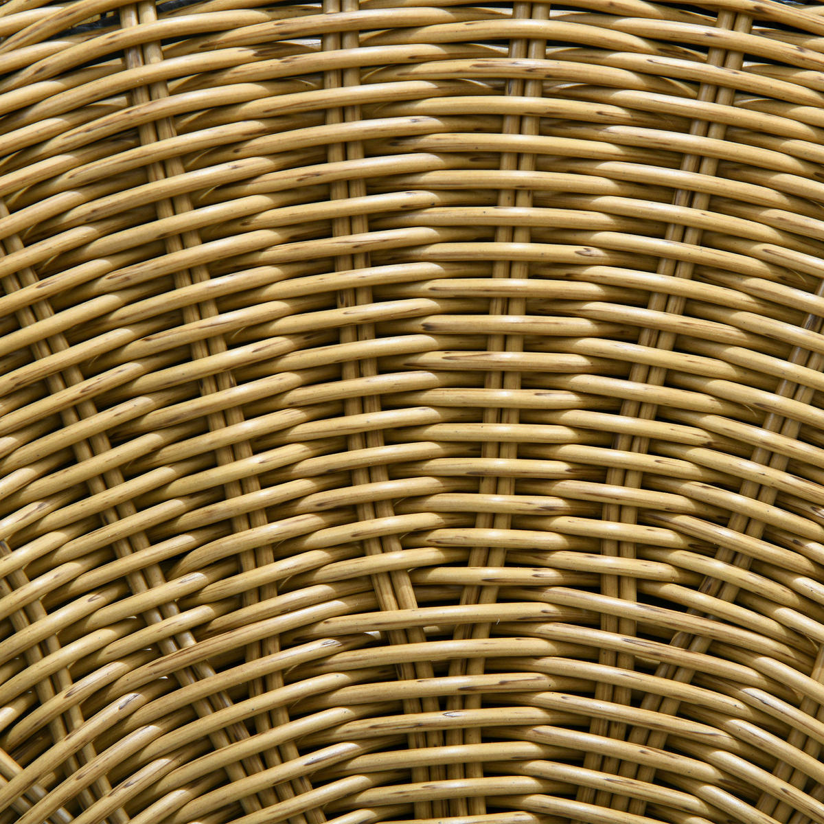 Outsunny Beistelltisch khaki Polypropylen B/H/L: ca. 58x58x53 cm Rattan_Beistelltisch-Set - khaki (53,00/58,00/58,00cm) - Outsunny