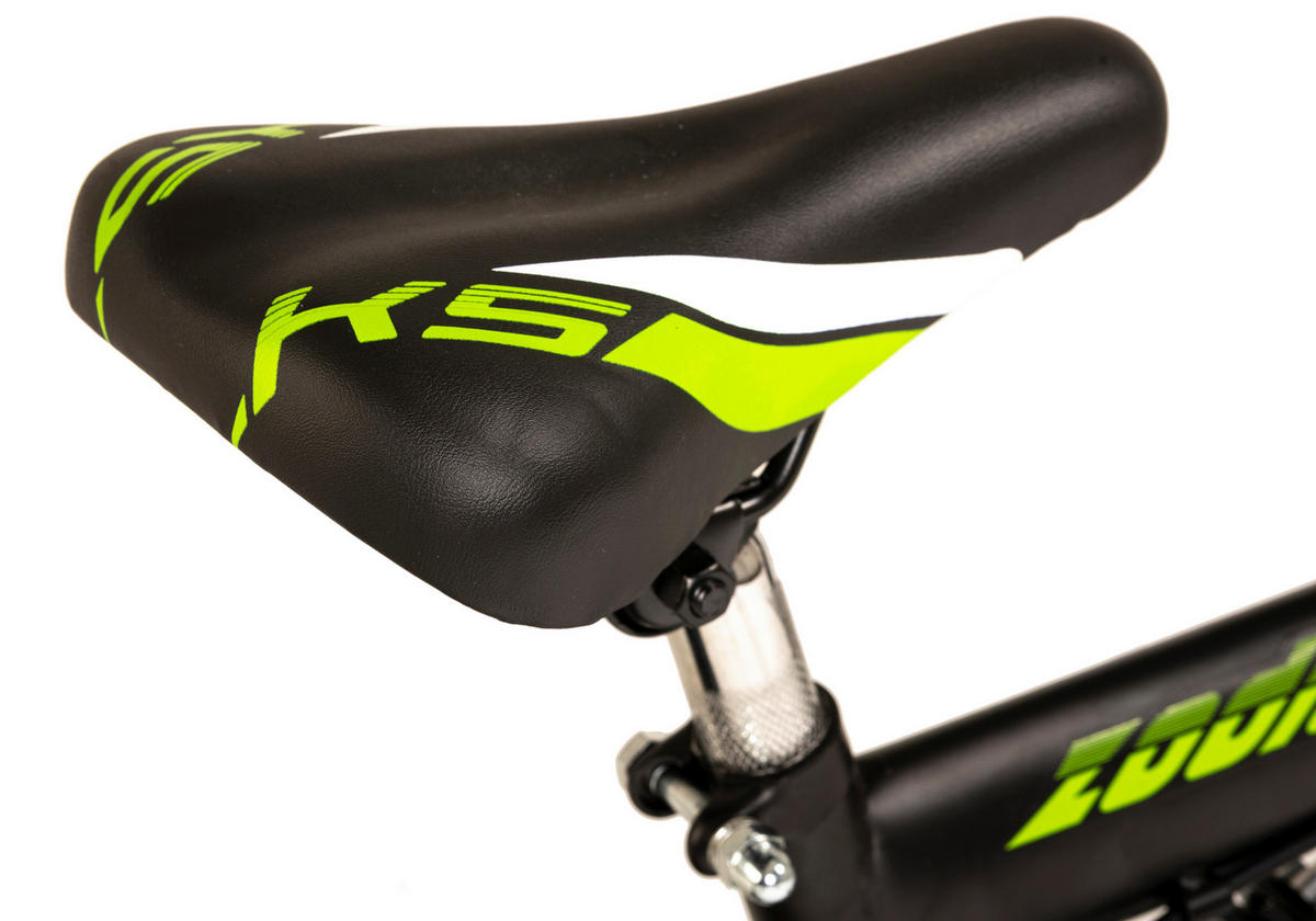 WYLD Kinder-Mountainbike Zodiac ZODIAC 20 Zoll Rahmenhöhe 31 cm 6 Gänge schwarz schwarz ca. 20 Zoll Zodiac - schwarz - WYLD