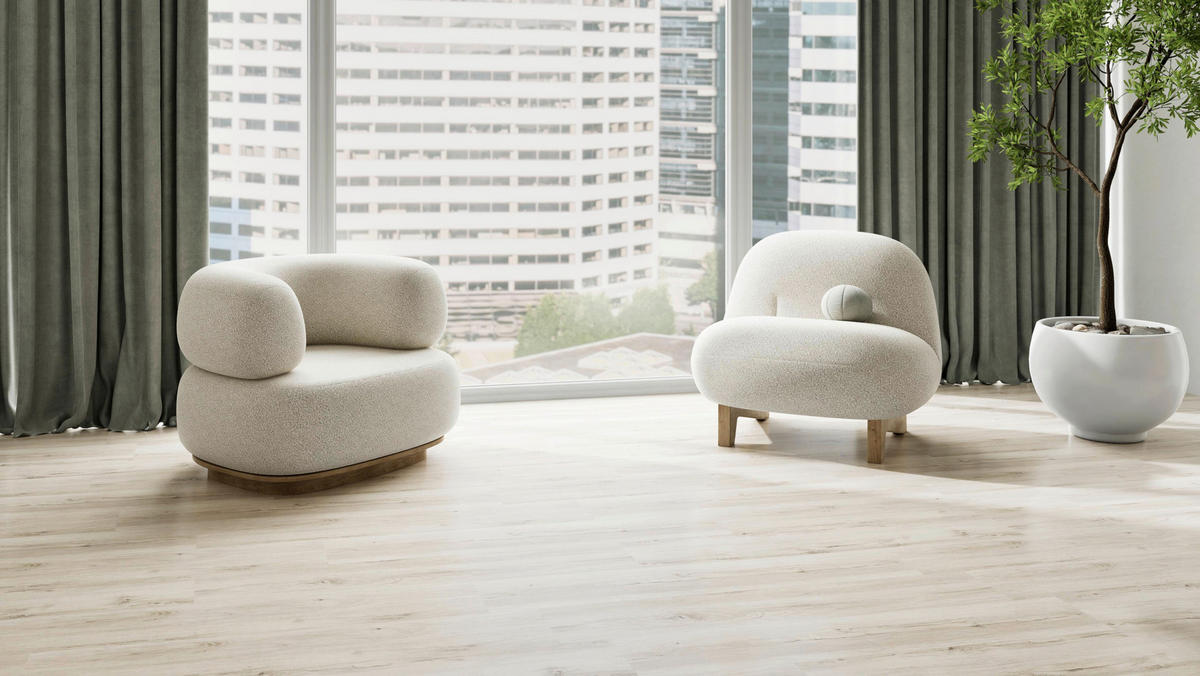 Click-Vinylboden Brocker Feld ca. 2,782 m² im Paket  B/L: ca. 22,8x122 cm pro Paket Brocker Feld ca. 2,782 m² im Paket - (22,80/122,00cm)
