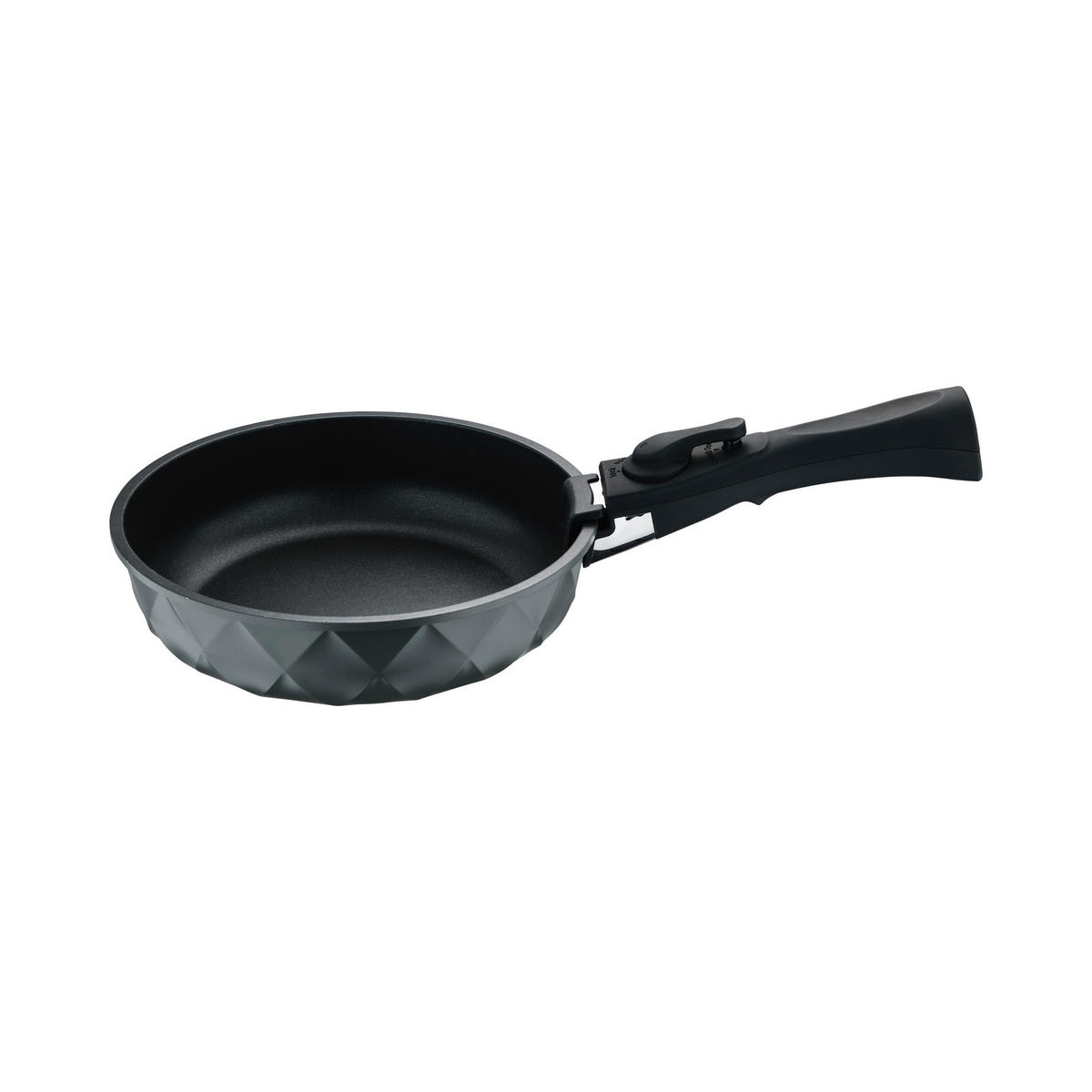 BERGNER Bratpfannenset CLICK & COOK CLICK & COOK - schwarz - BERGNER