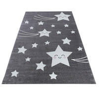 Ayyildiz Teppich KIDS grau B/L: ca. 120x170 cm KIDS - grau (120,00/170,00cm) - Ayyildiz