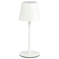 Reality LED Tischleuchte DIAZ weiß Metall H: ca. 21 cm 1 Brennstellen Diaz - weiß (21,00cm) - Reality