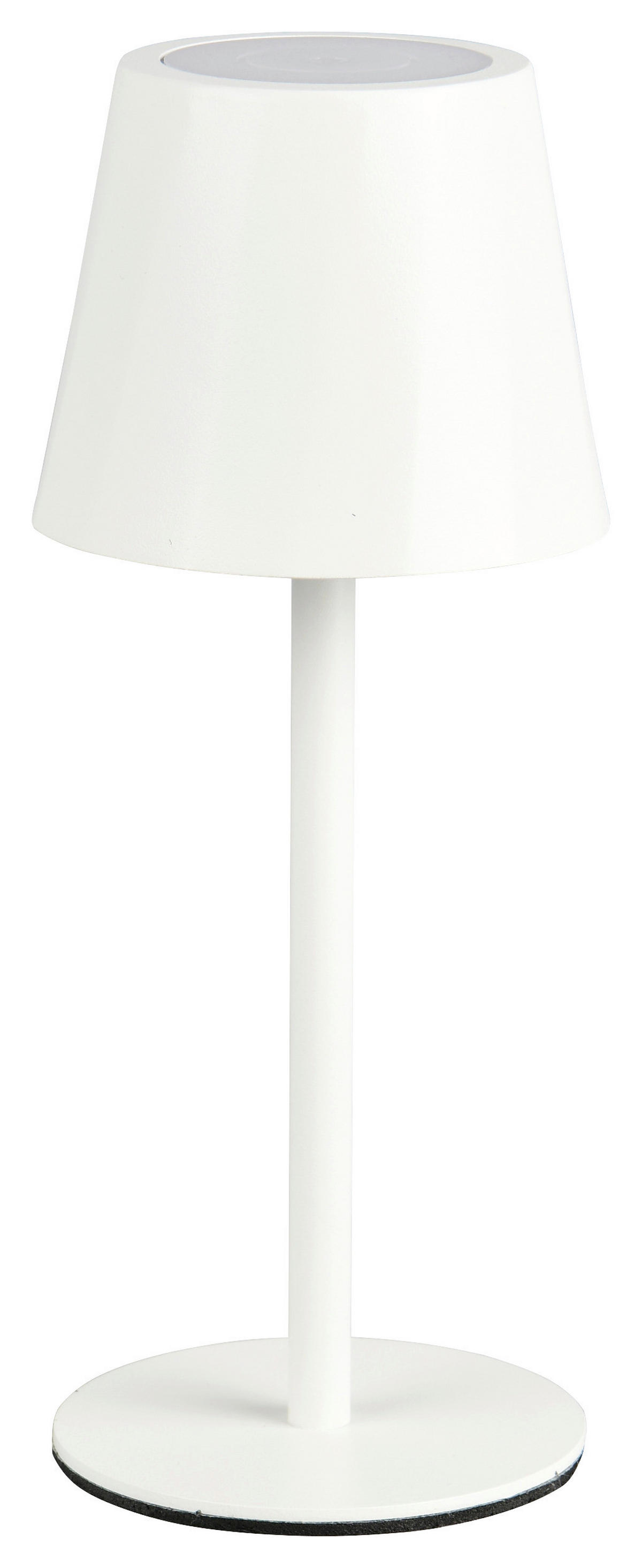 Reality LED Tischleuchte DIAZ weiß Metall H: ca. 21 cm 1 Brennstellen Diaz - weiß (21,00cm) - Reality