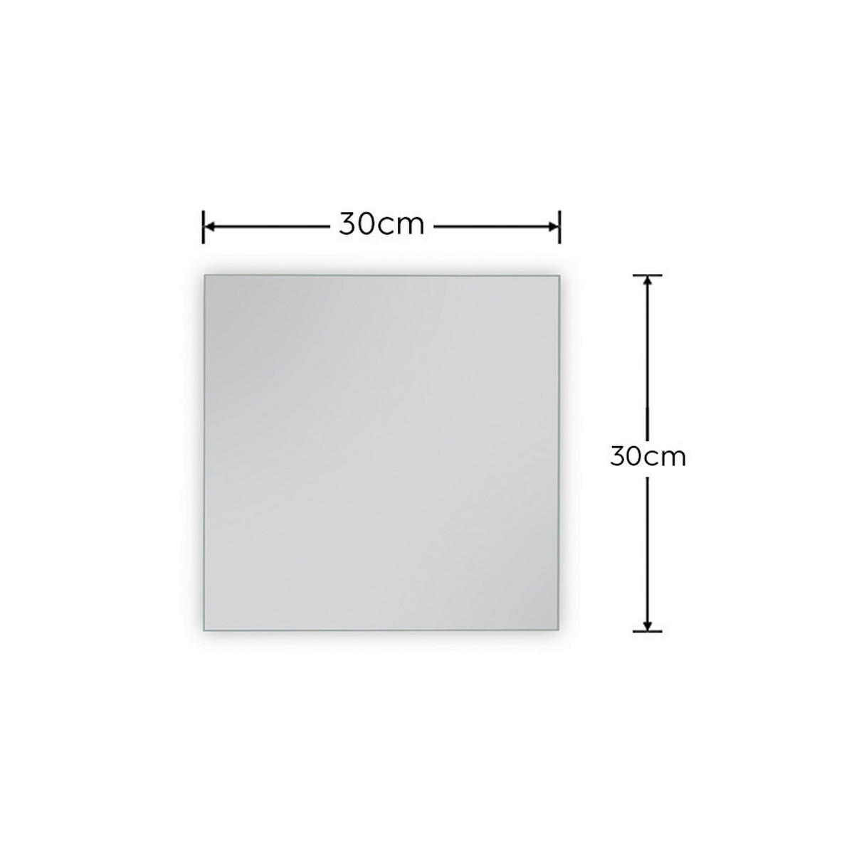 Spiegelkacheln Larissa B/T: ca. 30x30 cm Larissa - (30,00/30,00cm)