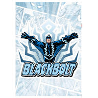 Komar Wandtattoo Blackbolt Comic Classic  Blackbolt Comic Classic B/L: ca. 50x70 cm Blackbolt Comic Classic - (50,00/70,00cm) - Komar