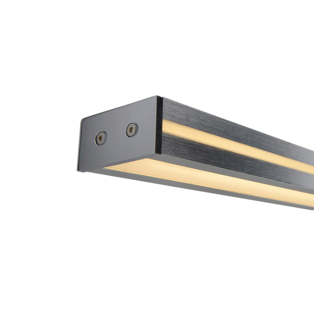 Näve Leuchten LED-Pendelleuchte silber Metall Kunststoff B/H/T: ca. 103x160x8 cm BAKU - silber (103,00/160,00/8,00cm) - Näve Leuchten