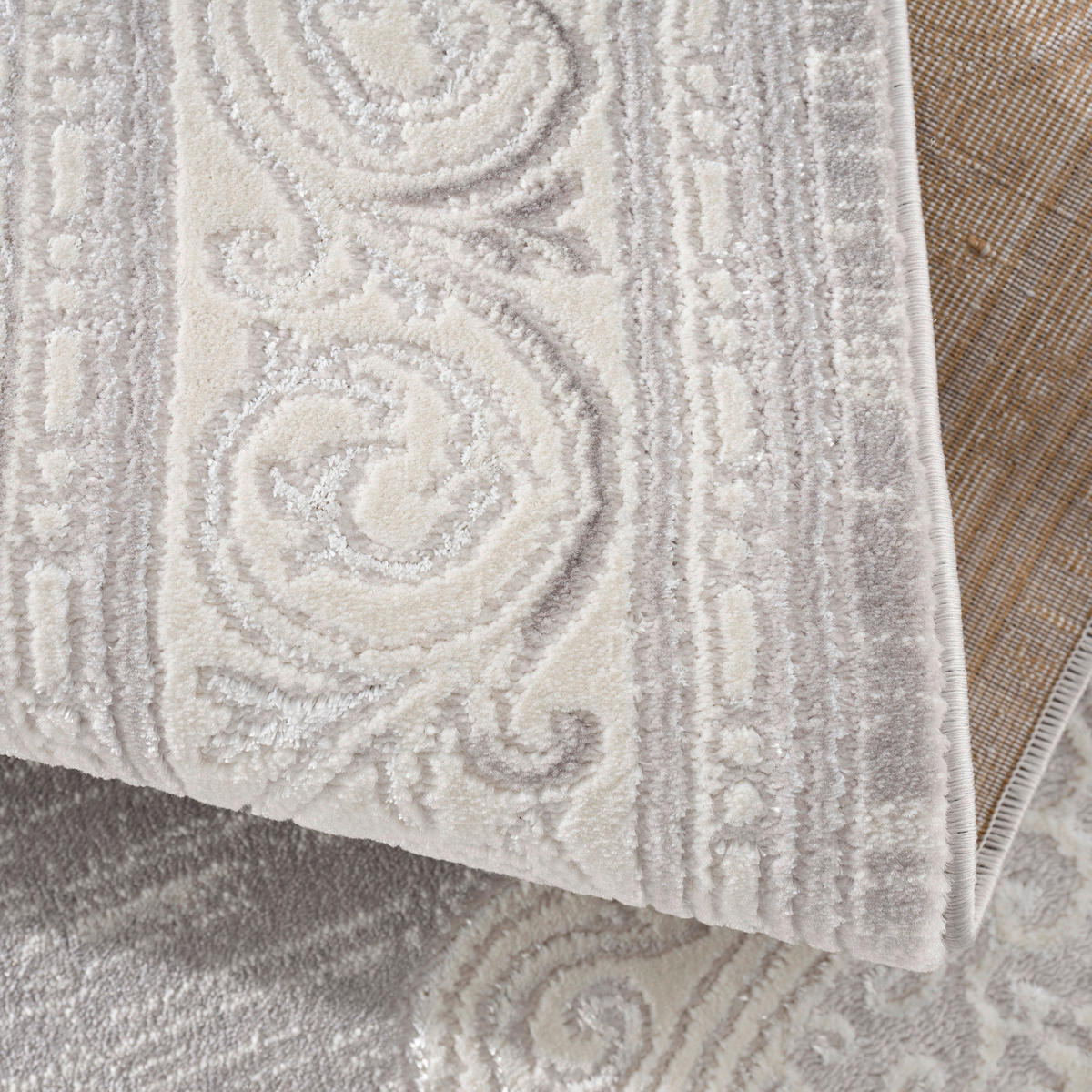 Sanat Teppich Harmony hellgrau B/L: ca. 120x160 cm Harmony - hellgrau (120,00/160,00cm) - Sanat