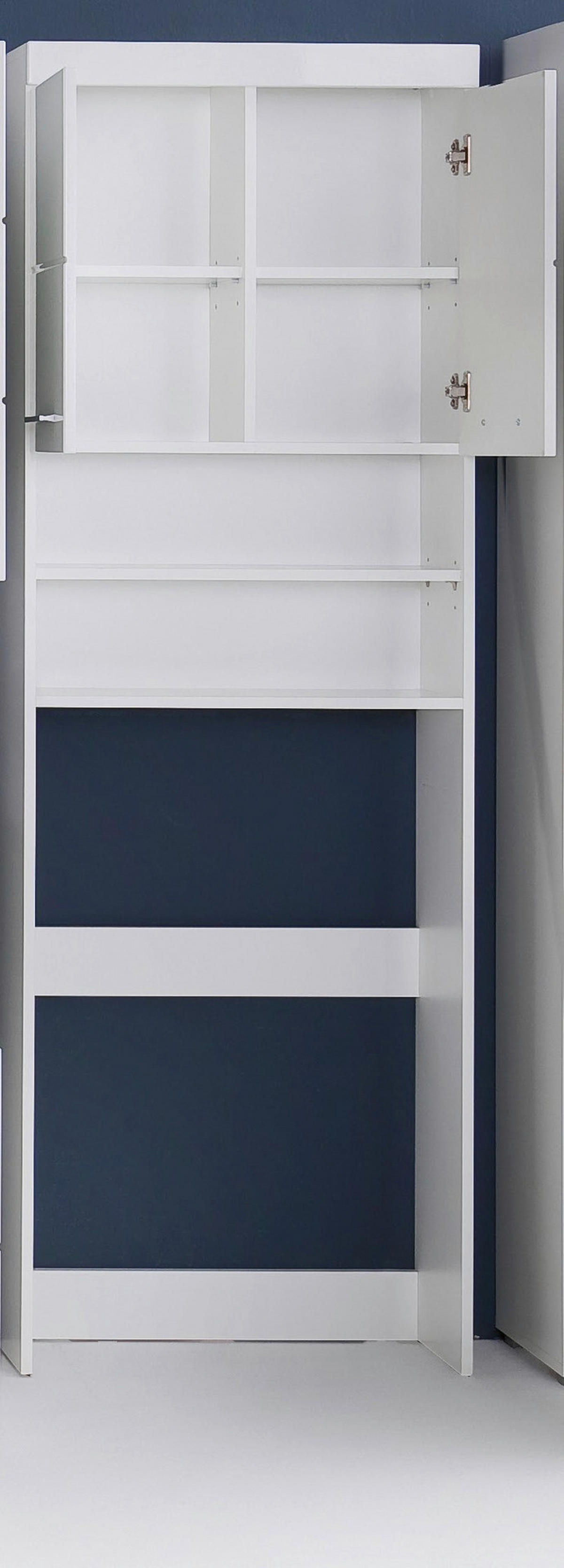 Überbauschrank Amanda B/H/T: ca. 63x187x24 cm Amanda - weiß (63,00/187,00/24,00cm)