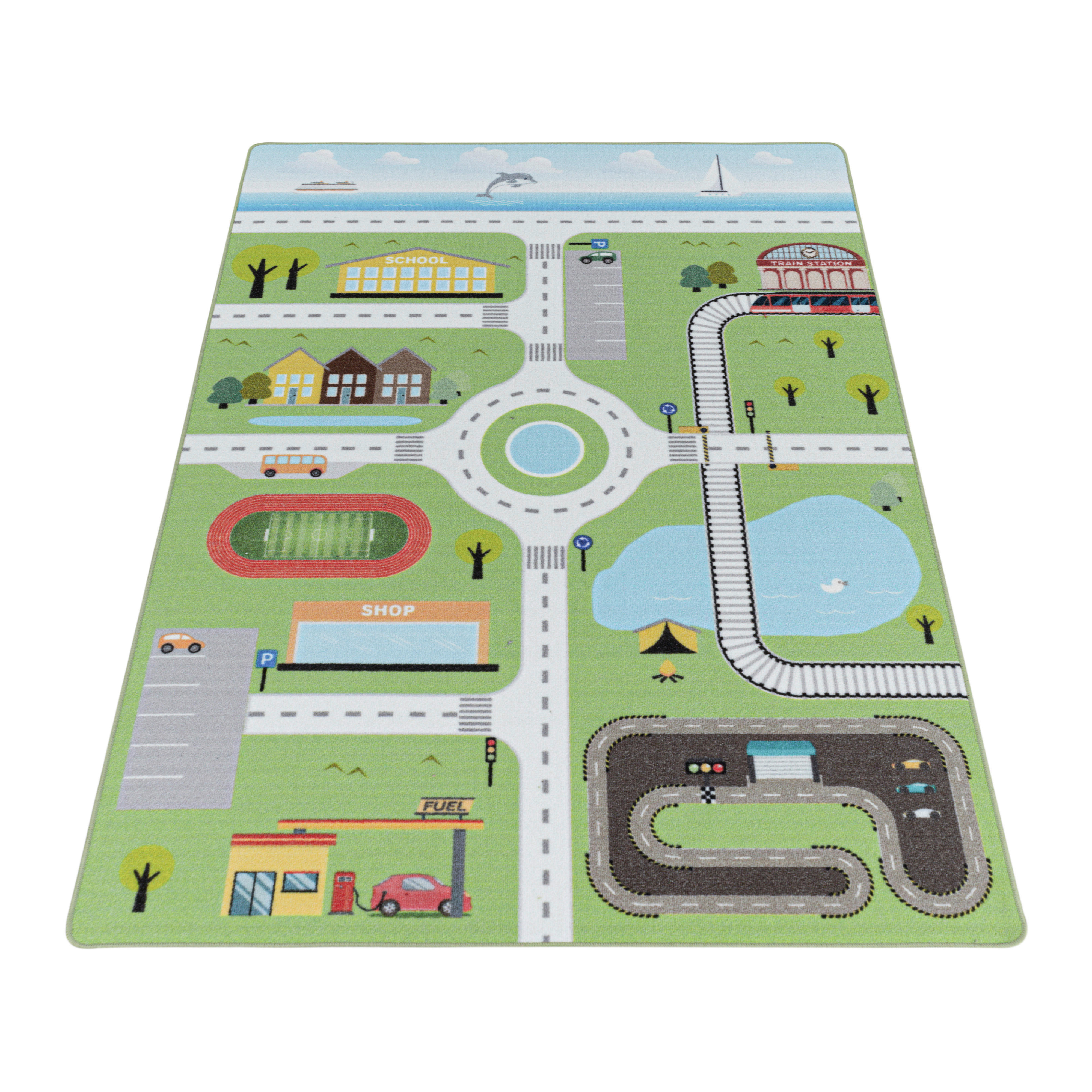 Ayyildiz Teppich PLAY grün B/L: ca. 80x120 cm PLAY - grün (80,00/120,00cm) - Ayyildiz