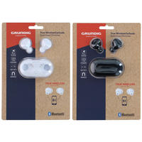 Grundig Bluetooth-Kopfhörer weiß schwarz B/H/L: ca. 3,5x7x2,8 cm Bluetooth-Kopfhörer_TWS_2ass - weiß/schwarz (2,80/3,50/7,00cm) - Grundig