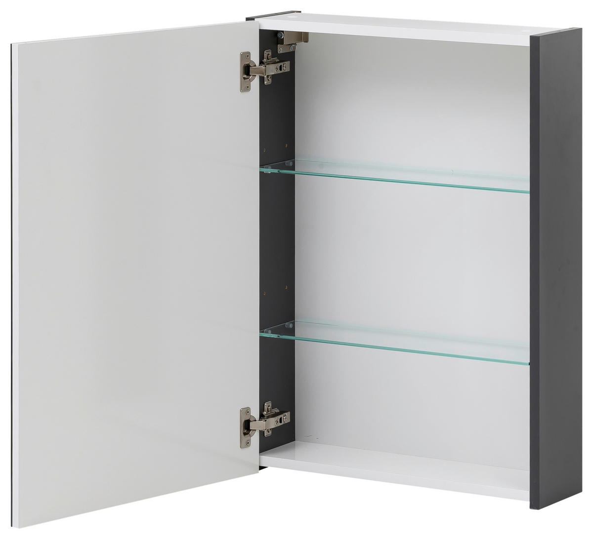 Spiegelschrank Cosmo anthrazit B/H/T: ca. 50x70,7x15,8 cm Cosmo - anthrazit (50,00/70,70/15,80cm) - Möbelpartner